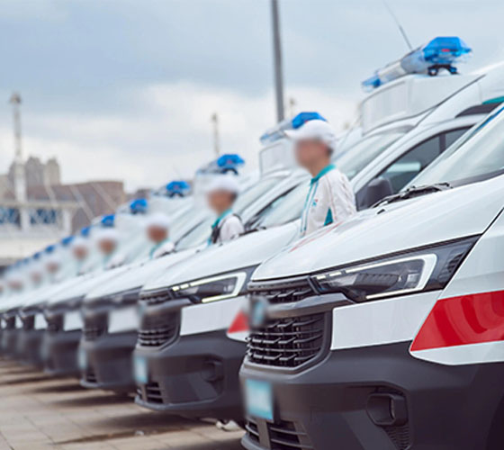 龙口市服务车队展示